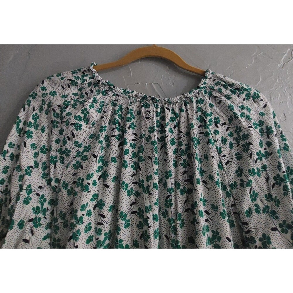 Loft Tops Blouse Women's L, 100% Rayón, 20 Inch Of Armp To Armp - Picture 7 of 11